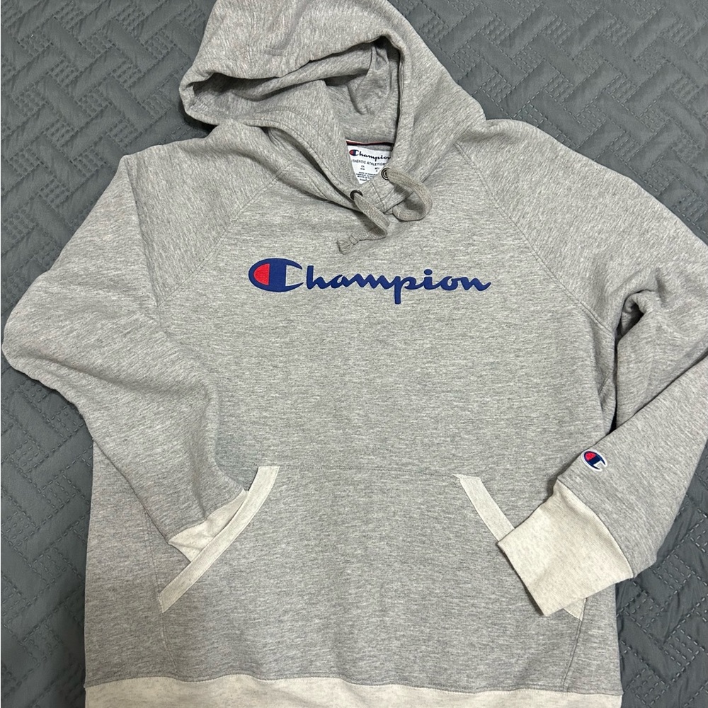 Champion Gray Hoodie!